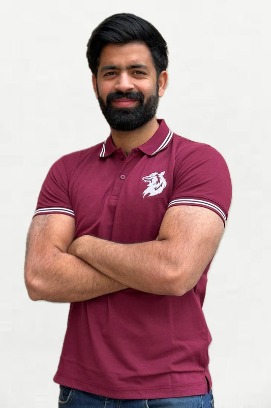 BLACK COLOR  POLO MENS SHIRT